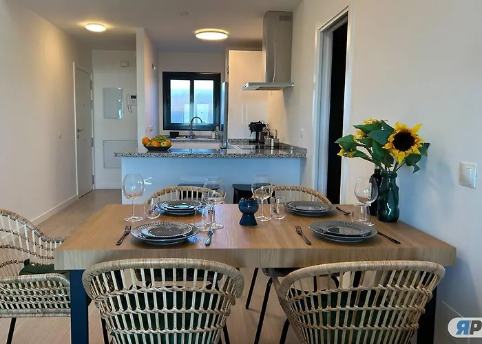 001 Orizon Con Terraza Y Vista Al Mar 公寓 阿尔加罗沃